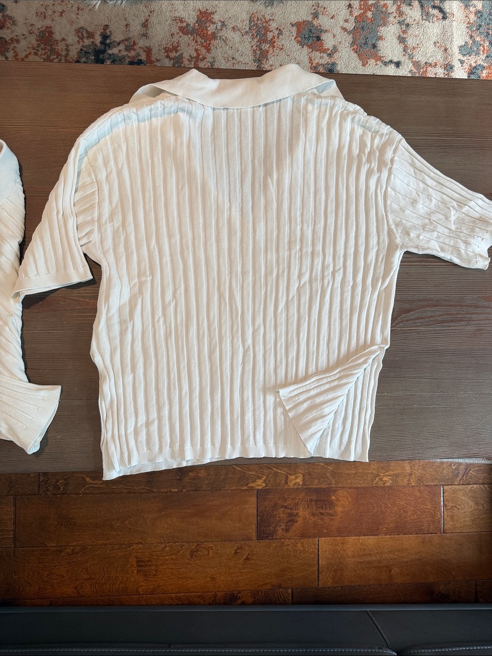 H&M White Ribbed Set - Picture 2 of 5